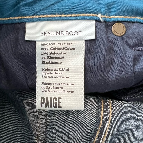Paige Skyline Boot Jeans - Picture 10 of 12